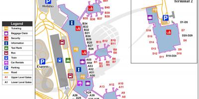 Milano malpensa letališče zemljevid